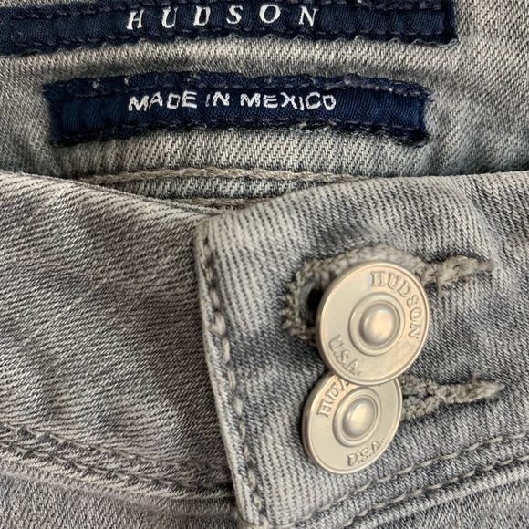 Hudson Double Button Jeans Sz 29 - Picture 4 of 7